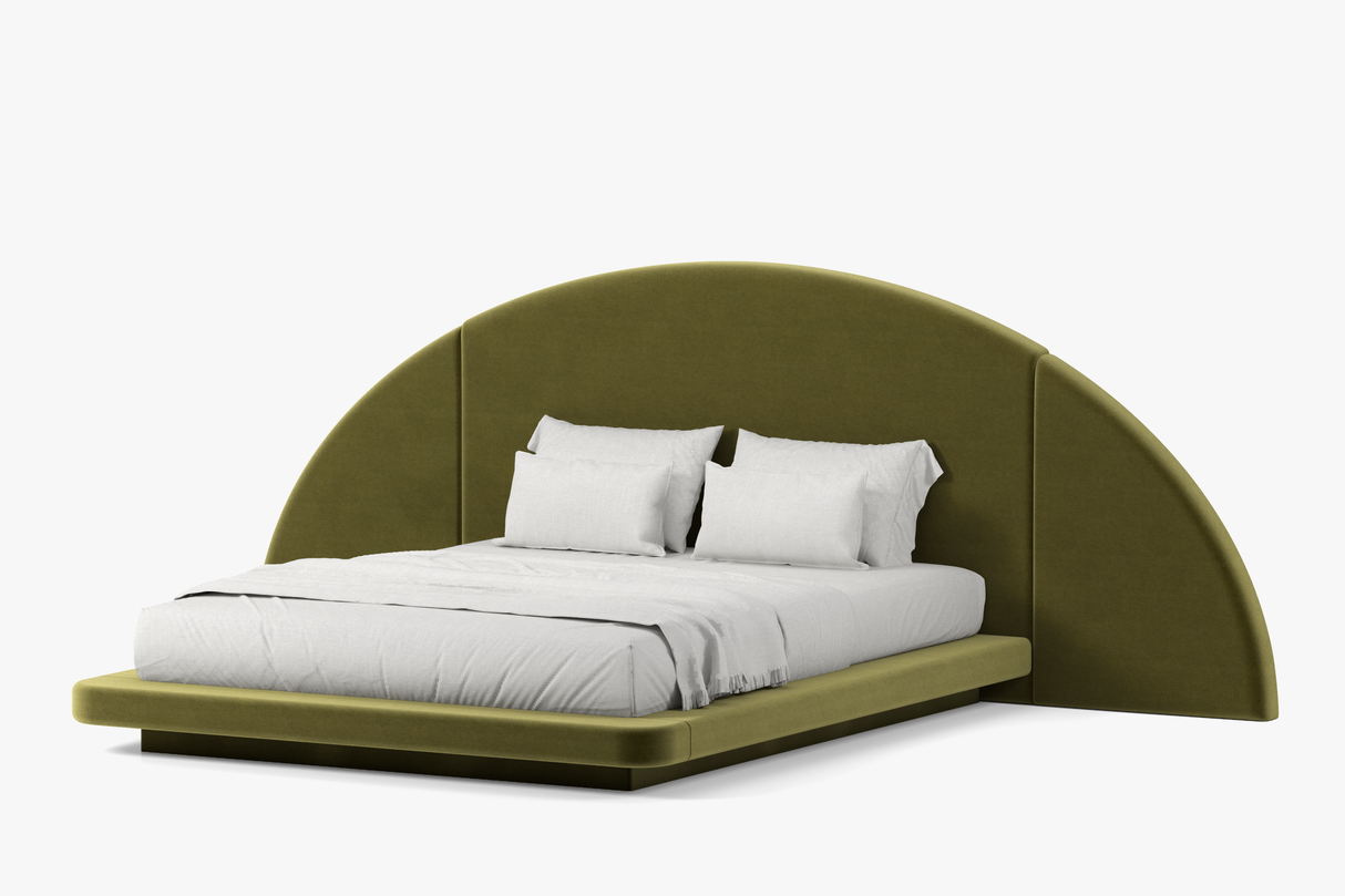 Hendrix Half Moon Bed [Made To Order] by Co.House Designs at Eve Furniture