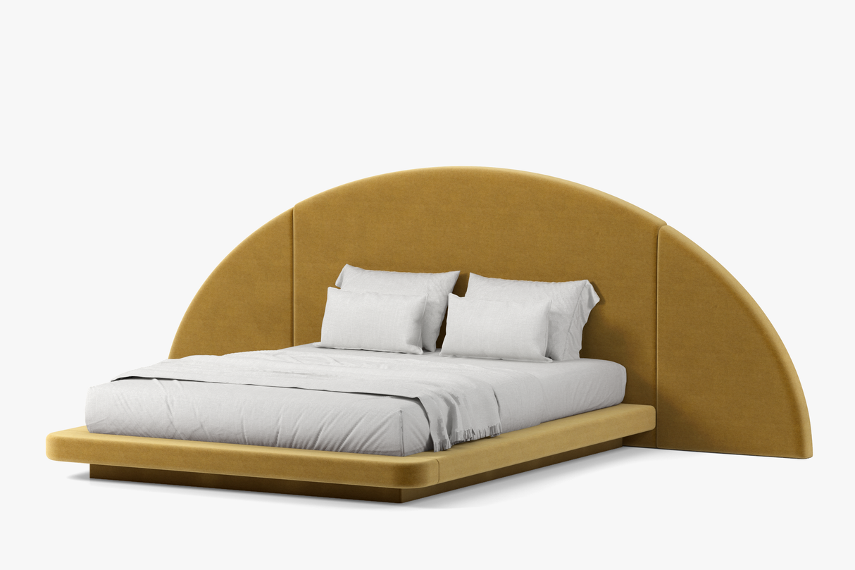 Hendrix Half Moon Bed [Made To Order] by Co.House Designs at Eve Furniture