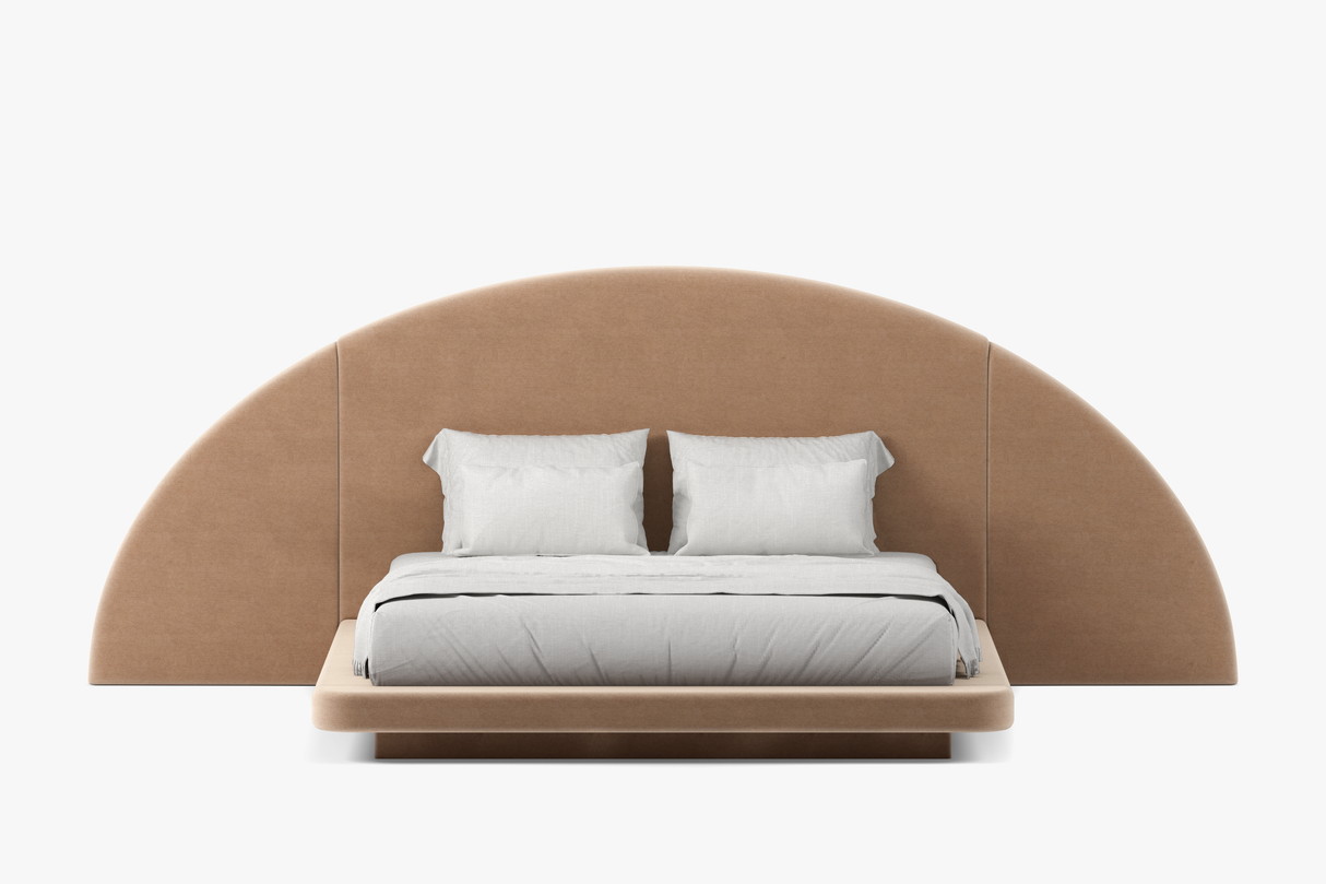 Hendrix Half Moon Bed [Made To Order] by Co.House Designs at Eve Furniture