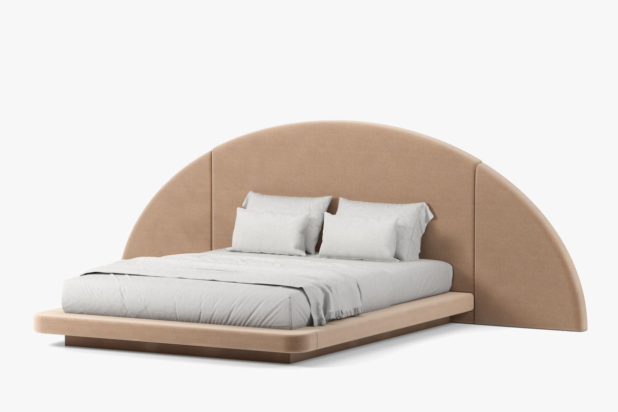 Hendrix Half Moon Bed [Made To Order] by Co.House Designs at Eve Furniture