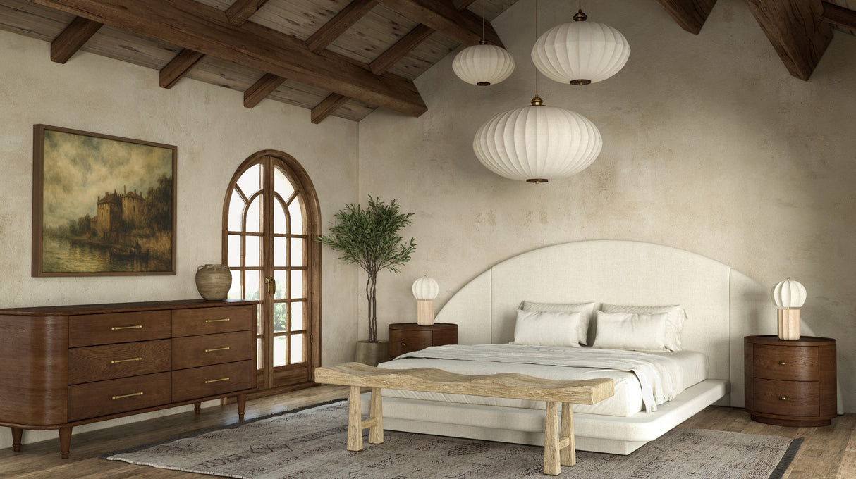 Hendrix Half Moon Bed [Made To Order] by Co.House Designs at Eve Furniture