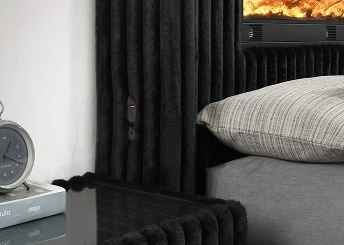 Henley Black Bedroom Set by New Era Innovations at Eve Furniture