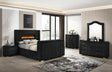 Henley Black Bedroom Set by New Era Innovations at Eve Furniture