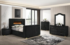 Henley Black Bedroom Set by New Era Innovations at Eve Furniture