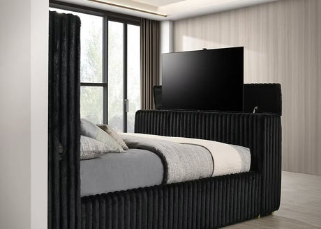 Henley Black King bed by New Era Innovations at Eve Furniture