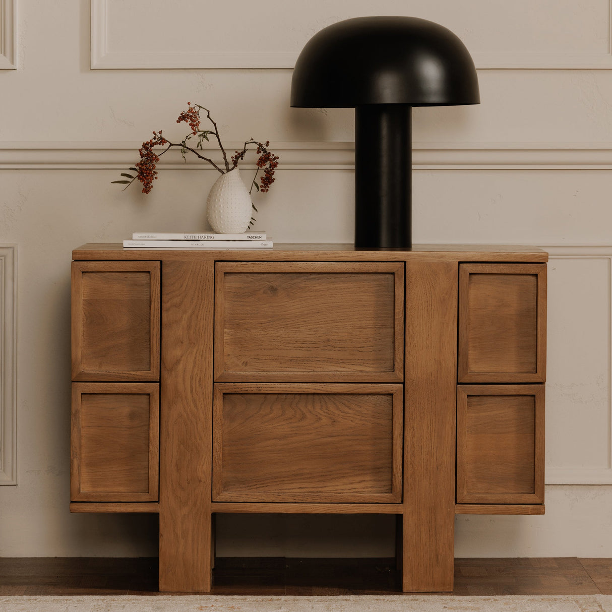 Henley Brown Nightstand by MOES at Eve Furniture