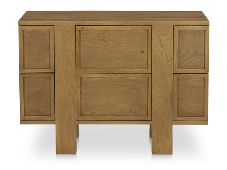 Henley Brown Nightstand by MOES at Eve Furniture