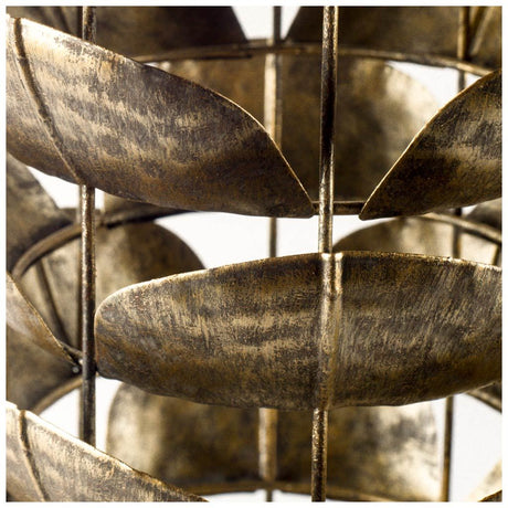 Henley I Small Bronze Metal Decorative Table Candle Holder by Mercana at Eve Furniture
