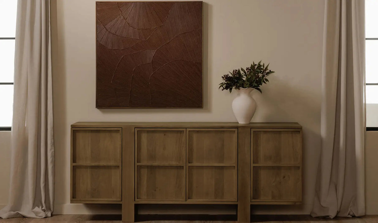 Henley Sideboard Brown by Moe's Home at Eve Furniture