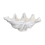 Henley White Resin Shell Sculpture by Crestview at Eve Furniture