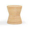 Henri Natural Rattan Side Table by TOV Furniture at Eve Furniture