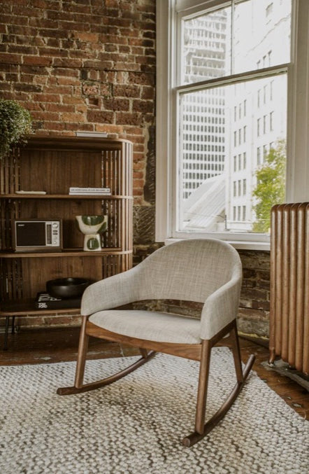 Henrich Bookshelf Light Brown by Moe's Home at Eve Furniture