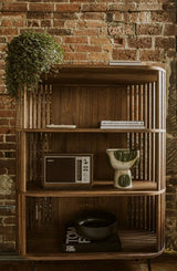 Henrich Bookshelf Light Brown by Moe's Home at Eve Furniture