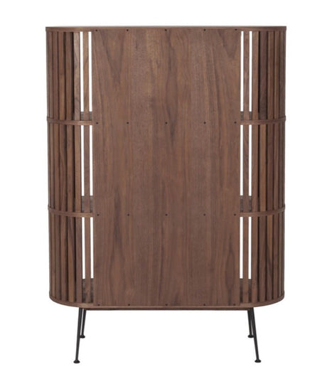 Henrich Bookshelf Light Brown by Moe's Home at Eve Furniture