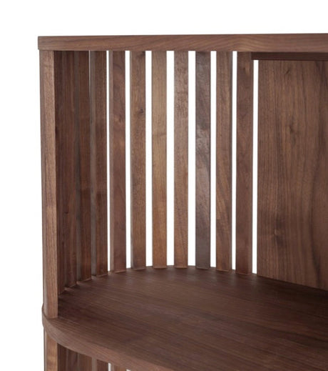 Henrich Bookshelf Light Brown by Moe's Home at Eve Furniture
