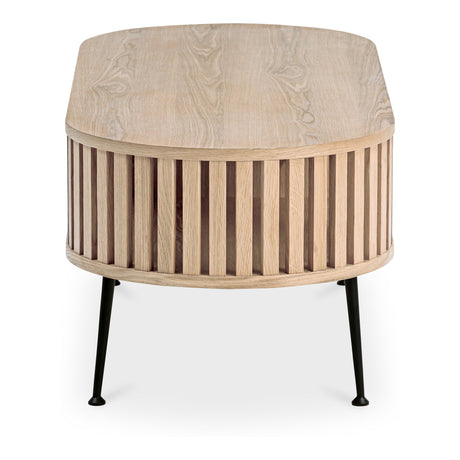 Henrich Natural Coffee Table by MOES at Eve Furniture