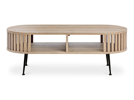 Henrich Natural Coffee Table by MOES at Eve Furniture