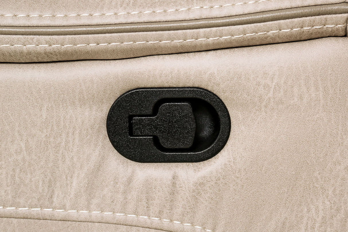 Henricus Beige Sofa & Loveseat by Furniture of America at Eve Furniture