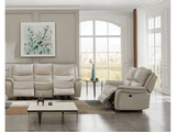 Henricus Beige Sofa & Loveseat by Furniture of America at Eve Furniture