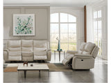 Henricus Beige Sofa & Loveseat by Furniture of America at Eve Furniture