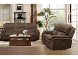 Henricus Dark Brown Sofa & Loveseat by Furniture of America at Eve Furniture