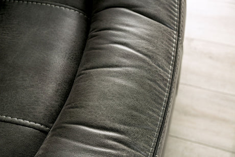 Henricus Dark Gray Sofa & Loveseat by Furniture of America at Eve Furniture