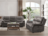 Henricus Dark Gray Sofa & Loveseat by Furniture of America at Eve Furniture