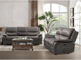 Henricus Dark Gray Sofa & Loveseat by Furniture of America at Eve Furniture