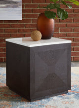 Henridge Black/White Accent Table