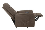 Henrietta Brown Power Lift Recliner with Storage Pocket by Coaster at Eve Furniture