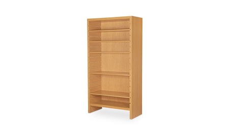 Henrik Bookcase Natural by Moe's Home at Eve Furniture