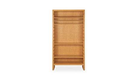 Henrik Bookcase Natural by Moe's Home at Eve Furniture