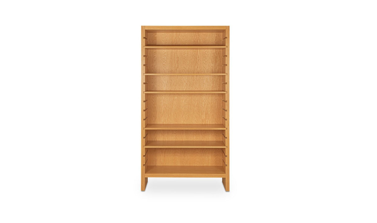 Henrik Bookcase Natural by Moe's Home at Eve Furniture