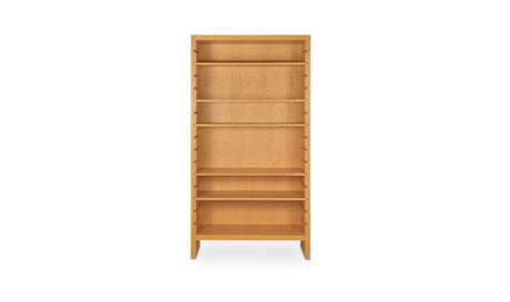 Henrik Bookcase Natural by Moe's Home at Eve Furniture
