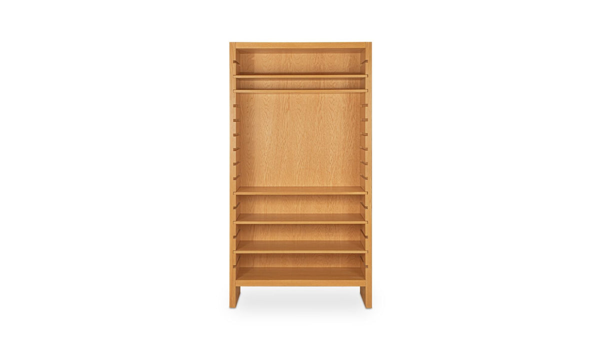 Henrik Bookcase Natural by Moe's Home at Eve Furniture