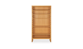 Henrik Bookcase Natural by Moe's Home at Eve Furniture