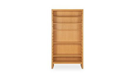 Henrik Bookcase Natural by Moe's Home at Eve Furniture