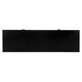 Henry Black Metal Media Unit by Moe's Home at Eve Furniture