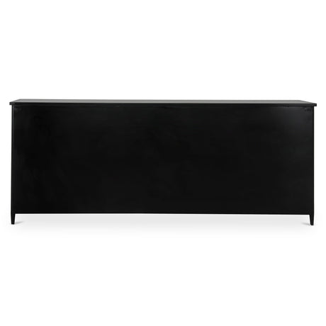 Henry Black Metal Sideboard by MOES at Eve Furniture