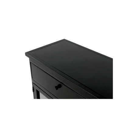Henry Black Metal Sideboard by MOES at Eve Furniture