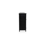 Henry Black Metal Sideboard by Moe's Home at Eve Furniture