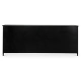 Henry Black Metal Sideboard by Moe's Home at Eve Furniture