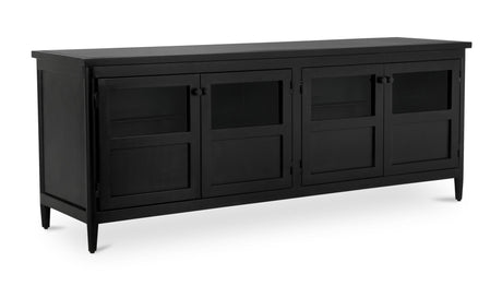 Henry Metal Media Unit Black by Moe's Home at Eve Furniture