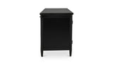 Henry Metal Media Unit Black by Moe's Home at Eve Furniture