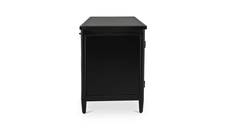 Henry Metal Media Unit Black by Moe's Home at Eve Furniture