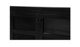 Henry Metal Media Unit Black by Moe's Home at Eve Furniture