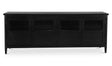 Henry Metal Media Unit Black by Moe's Home at Eve Furniture