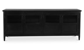 Henry Metal Media Unit Black by Moe's Home at Eve Furniture