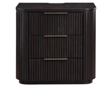 Henry Reeded King 4-Piece Bedroom Set, Espresso Finish