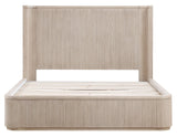 Henry Reeded Warm Tan Bedroom Set by Steve Silver at Eve Furniture